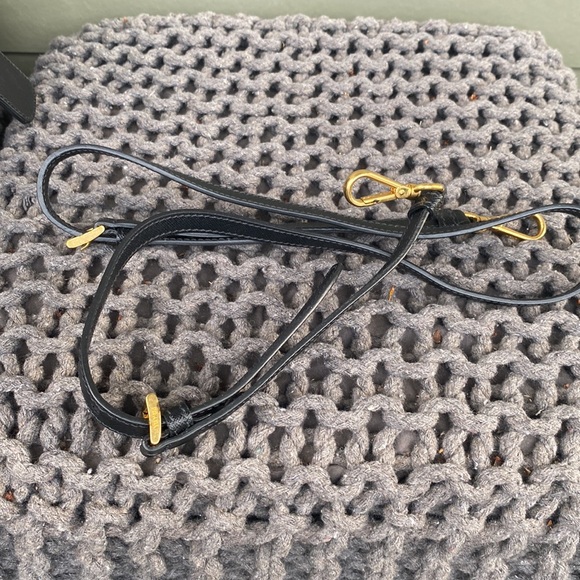 EUC PRADA SAFFIANO LUX LEATHER HANDBAG PURSE WITH ADDITIONAL SHOULDER STRAP - Picture 9 of 16